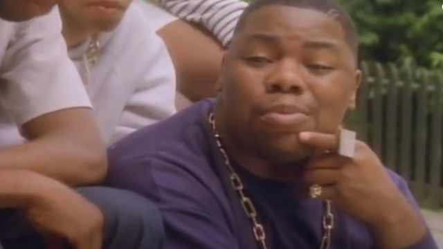 Rapper and Pop Culture Star Biz Markie, in Just a Friend, 1989