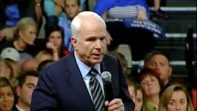 John McCain, Lakeville, Minnesota, Oct  2008