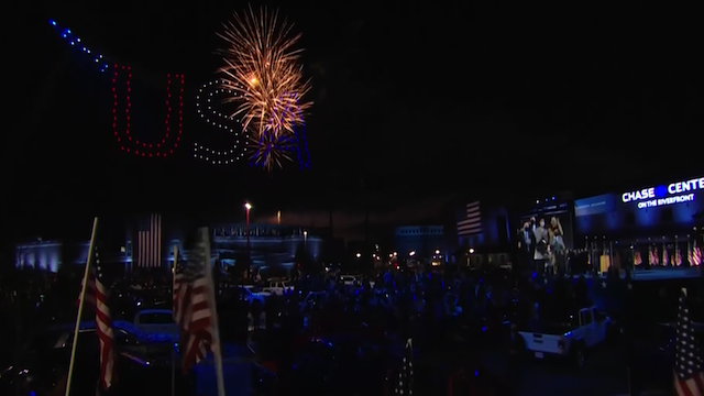 Congratulation Ceremonies  for Joe Biden and Kamala Harris in Delaware,  November 7, 2020