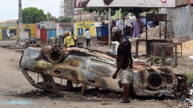 DRC Civil Riots on Sep 19-20, 2016