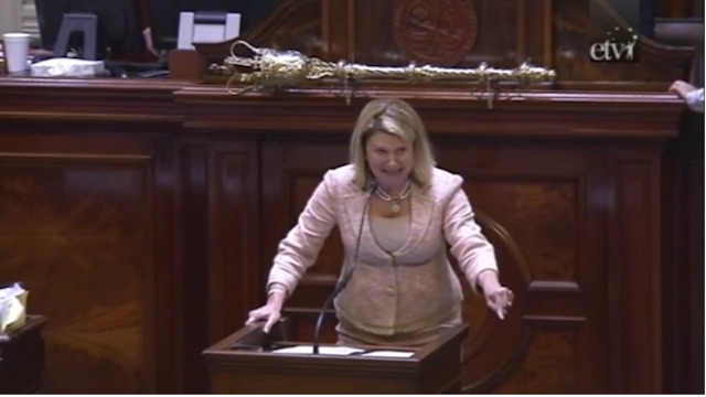 South Carolina Rep Jenny Horne asking the House to take the Confederate flag down