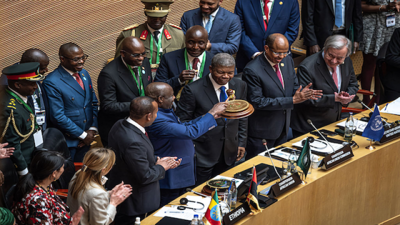 Évariste Ndayishimiye  taking over from Angola President João Lourenço, 39th African Union Summit