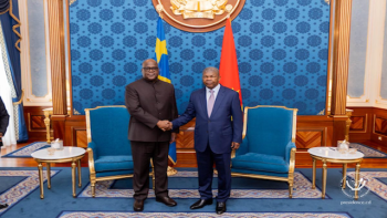 Angola President João Lourenço with Presidents of DR Congo  Félix Tshisekedi in Luanda January 8, 2026